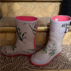 Floral Women's Rain Boots joules brand